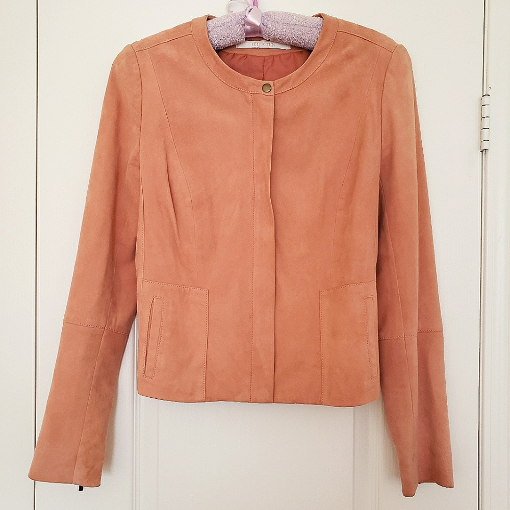 Nordstrom collection suede jacket, US 2